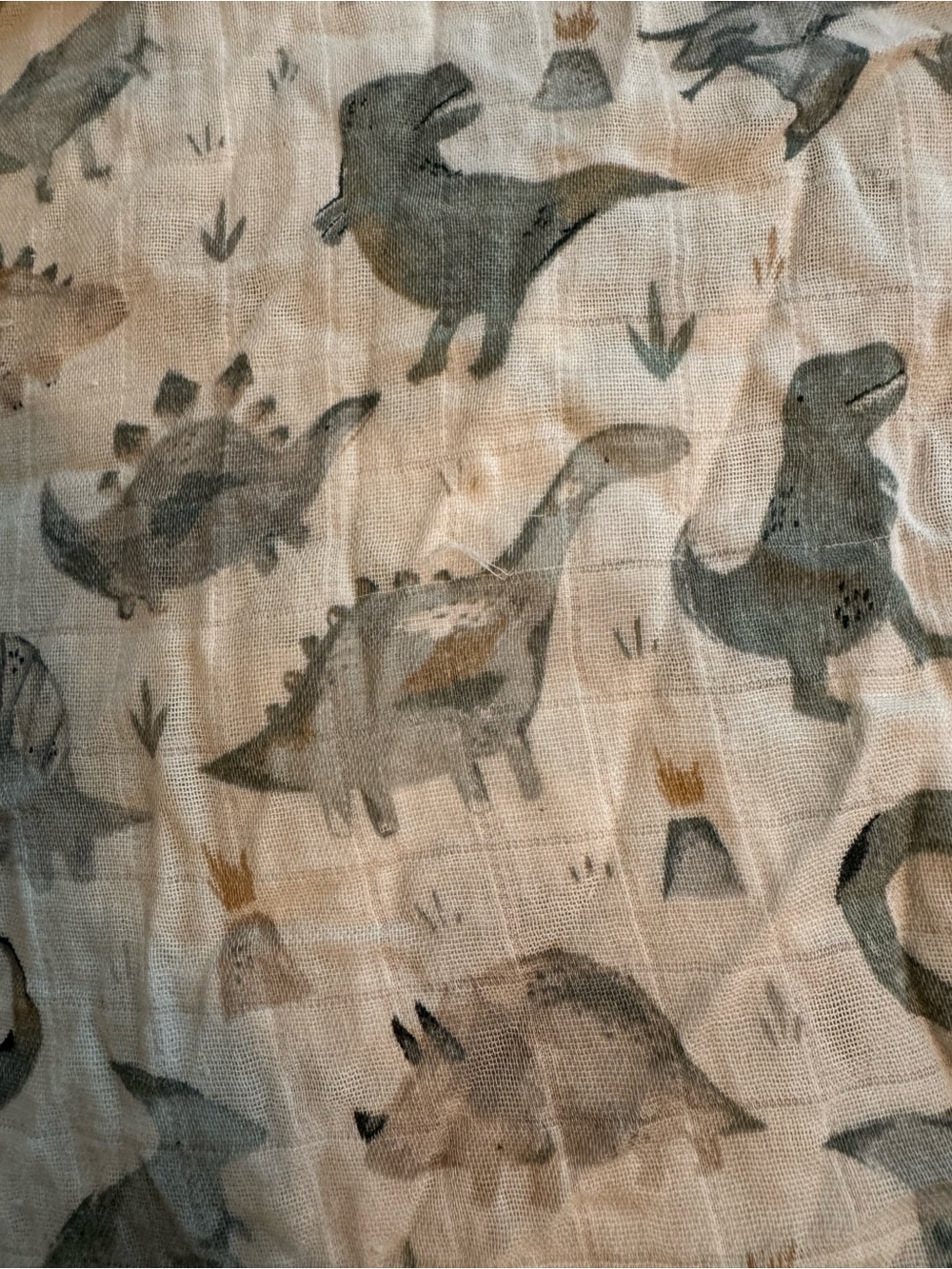 Angel Dear Bamboo Dinosaur Crib Sheet